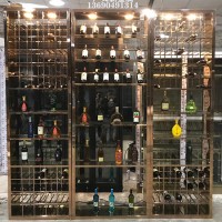 金属酒窖酒架酒柜定制家装不锈钢酒柜酒架