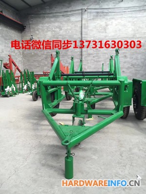 电缆盘拖车 电缆盘炮车 电缆拖车型号 电缆线盘炮车