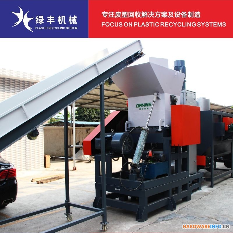 纯净水瓶破碎清洗设备 废旧水瓶回收加工生产线