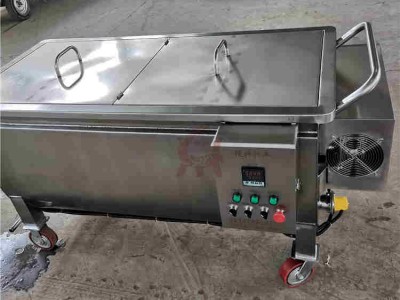 火锅底料酱料电加热保温搅拌焖制罐 水冷降温搅拌料车