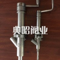 不锈钢螺纹沥青取样阀