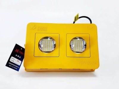 100W LED隧道灯 黄色方形隧道防爆灯河南祥瑞照明