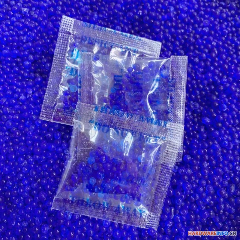 蓝胶变色干燥剂再生蓝变粉色除湿宝干燥剂吸湿卡吸潮珠