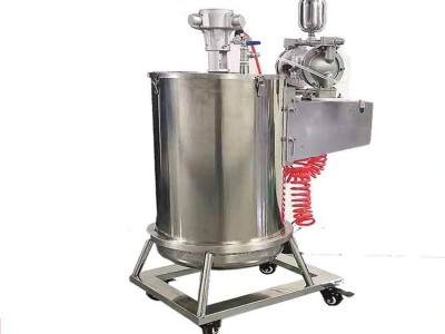 带隔膜泵送料油漆涂料供胶系统