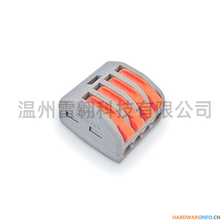 快速接线端子214 软硬电线导线连接器 按压式电线连接器