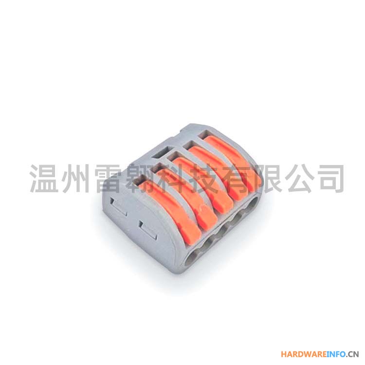 接线端子215 软硬电线导线连接器 按压式电线连接器