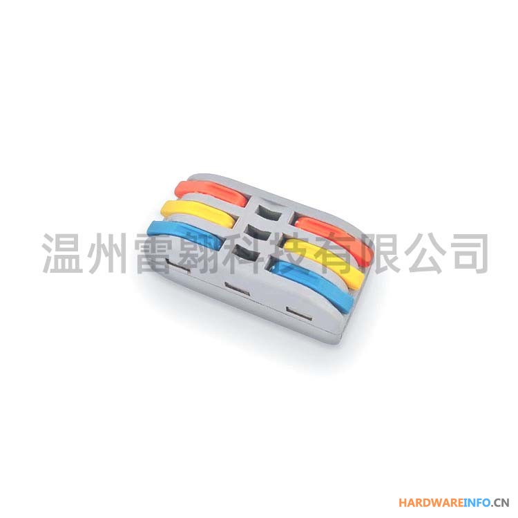 快速接线端子223 软硬电线导线连接器 按压式电线连接器