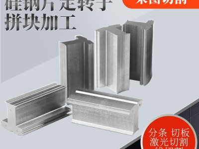 宝钢硅钢片B65A1000/B65A1300转子铁芯来图加工