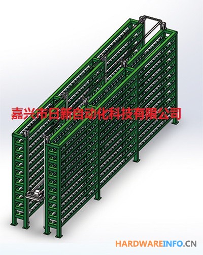 自动轮具库 辊轮架 自动仓储 立体库 非标设备 非标自动化