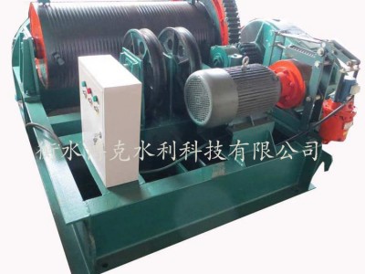博克水利 卷扬式启闭机 双吊点启闭机 手电两用启闭机