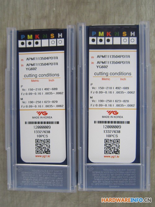 韩国YG 数控刀片 APMT113504PDTR-YG602