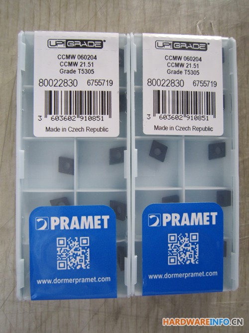 普拉米特Pramet 数控刀片CCMW060204T5305