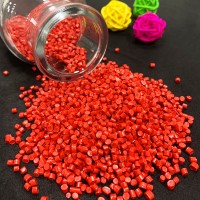 红色彩色注塑母粒 耐高温彩色母粒 环保型色母粒