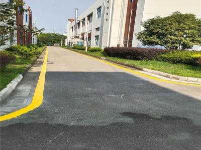 张家港停车场画线、杨舍镇汽车位标线、金港镇厂区车道划线