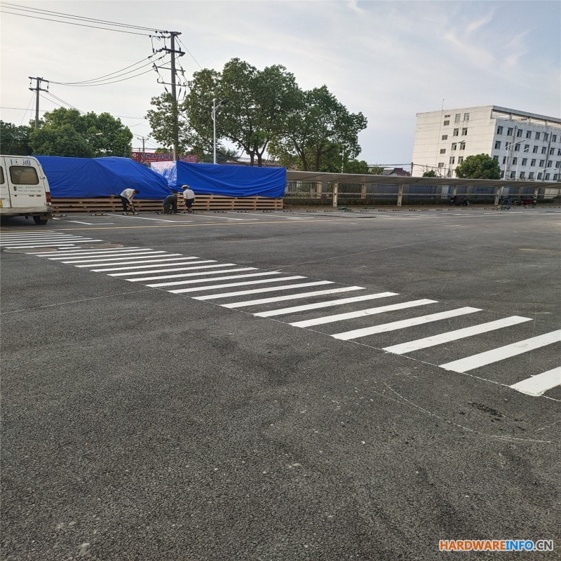 昆山道路标线价格 苏州厂区车间画线价格 苏州汽车位标线