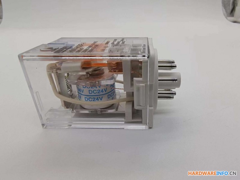 圆8脚MK2P-I通用继电器AC380V带底座
