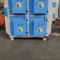 等离子净化器玻璃厂废气工业油烟处理设备废气高压静电低温等离子