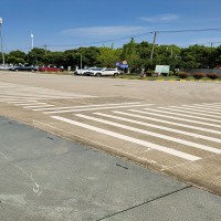 苏州虎丘区车道地面标线价格 张家港行车道导流线吴江汽车位画线