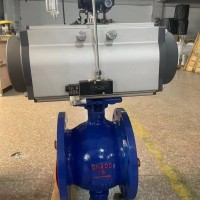 气动v型法兰球阀-v型切断阀中外合资品牌