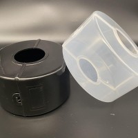 PP塑料法兰保护套 透明聚丙烯安全法兰防护罩