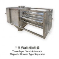 液体或浆料管道式除铁器