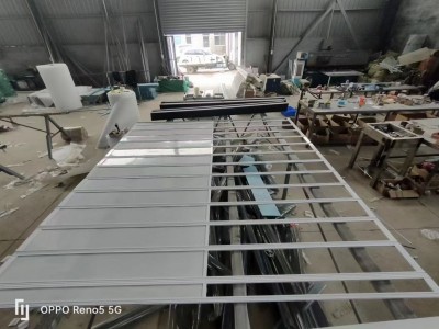 河北门市水晶折叠门厂家安装，任丘店铺水晶折叠门厂家生产