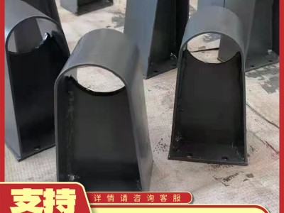 桥梁防撞支架 牛角扶手支撑架 焊接型牛角架