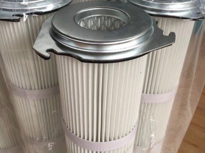 供应32100铝制三耳除尘滤筒，塑料端盖，铁制三耳滤筒