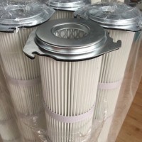 供应32100铝制三耳除尘滤筒，塑料端盖，铁制三耳滤筒