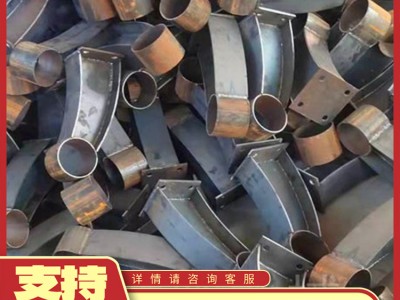 桥梁护栏支架 焊接型牛角架 牛角探头支撑架