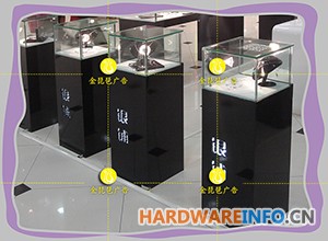 南京小五金展示玻璃立柜制作 南京玻璃柜小型