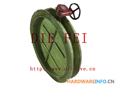 蜗轮玻璃钢蝶阀