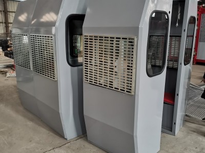 施工电梯吊笼零高度 升降机变频人货电梯 济南恒义建筑机械HY