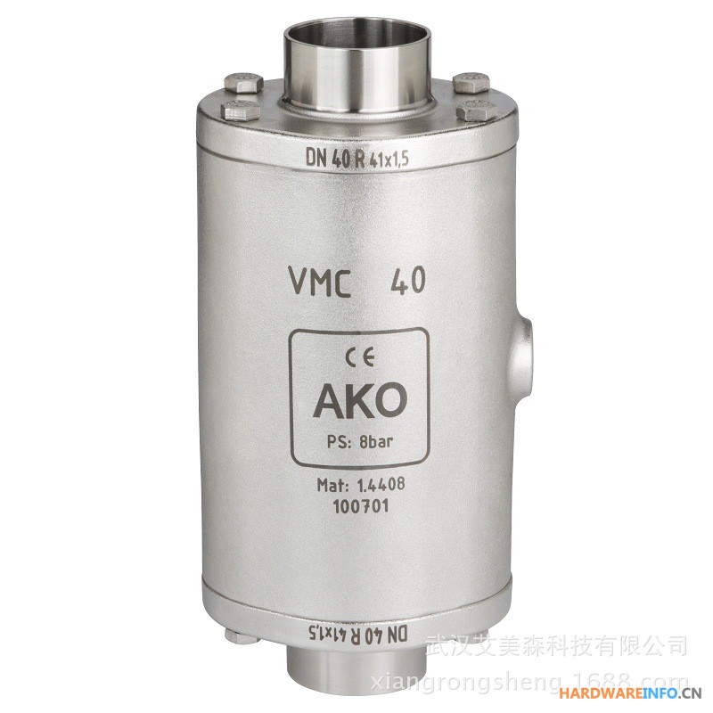 德国AKO VMC气动管囊阀-端焊接