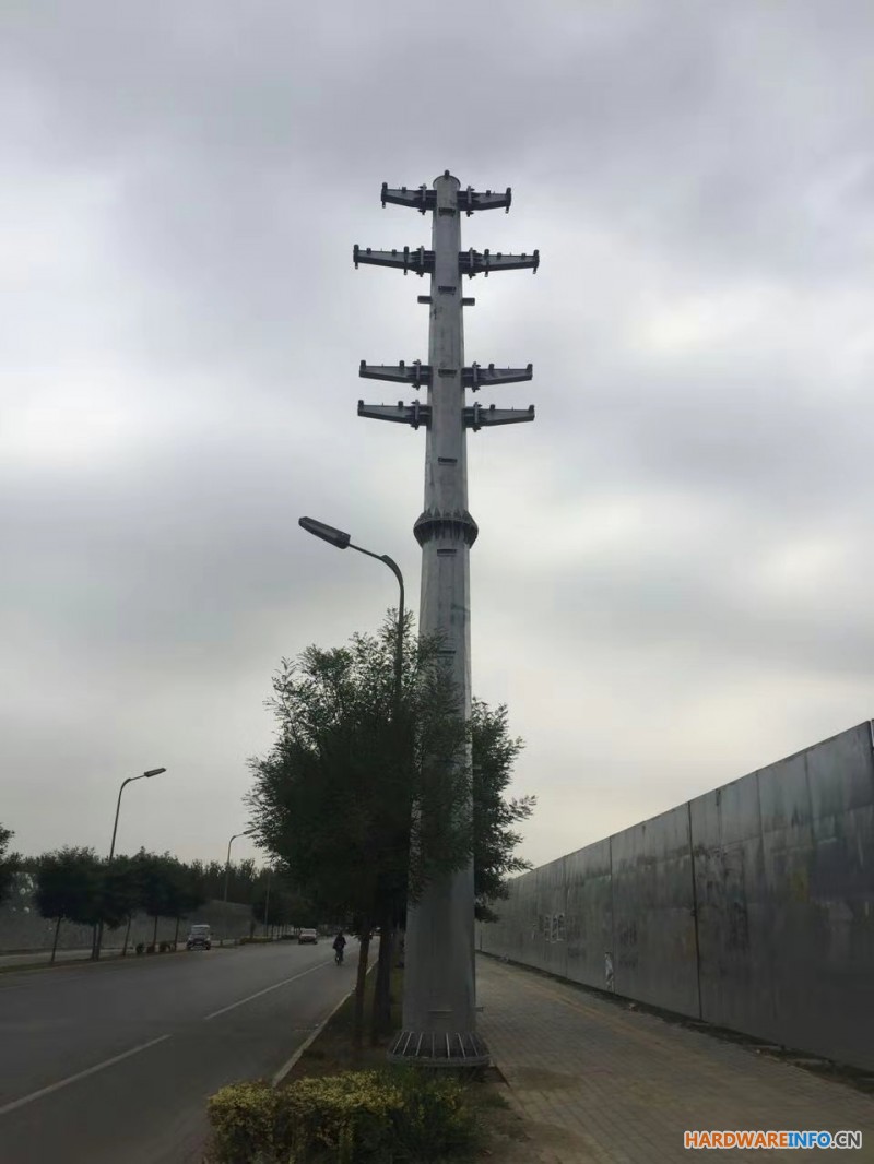 河北杭工地脚螺栓 电力钢管塔 钢杆厂家 电力钢管杆