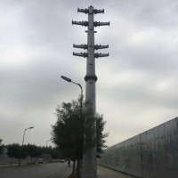 河北杭工地脚螺栓 电力钢管塔 钢杆厂家 电力钢管杆