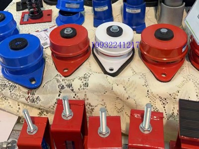 ZD型坐装阻尼弹簧减震器铸铁外壳减震垫厂家直销