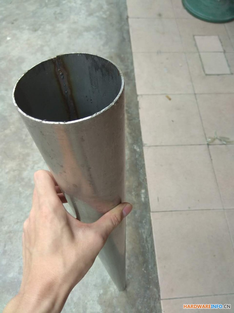 圆锥压制常规方管 不锈钢89*25锥形管规格