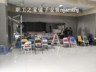 大厂瑜伽馆镜子安装
